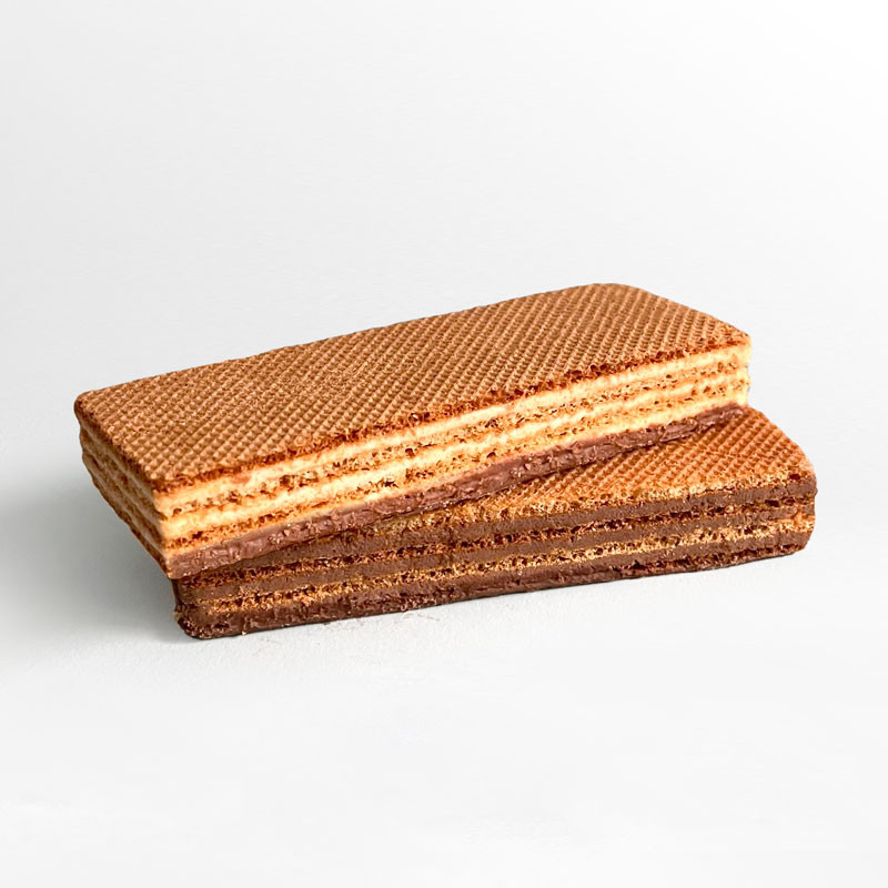 BABA KETO Mix wafer chetogenici doppio gusto vaniglia/cioccolato - Confezione 84gr